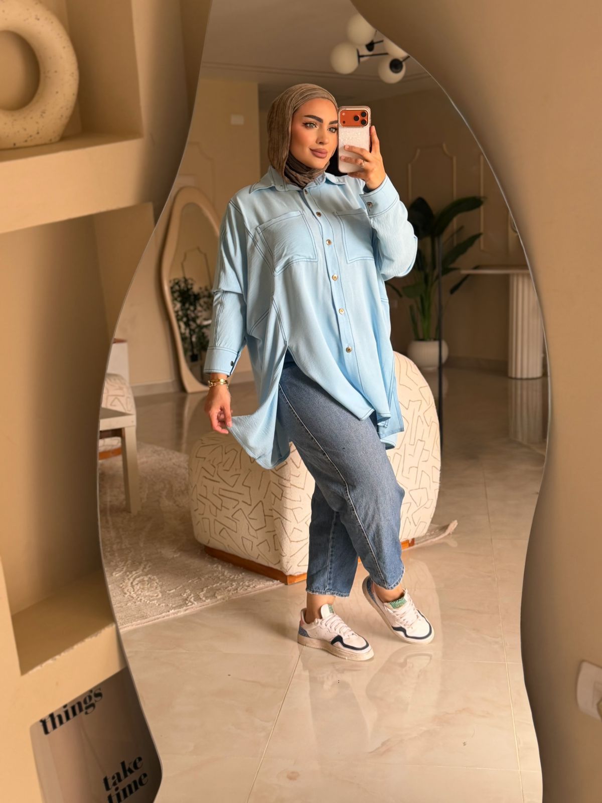 Loose-fit C.Y Blouse