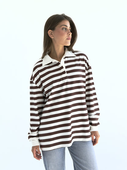 Striped Polo Shirt