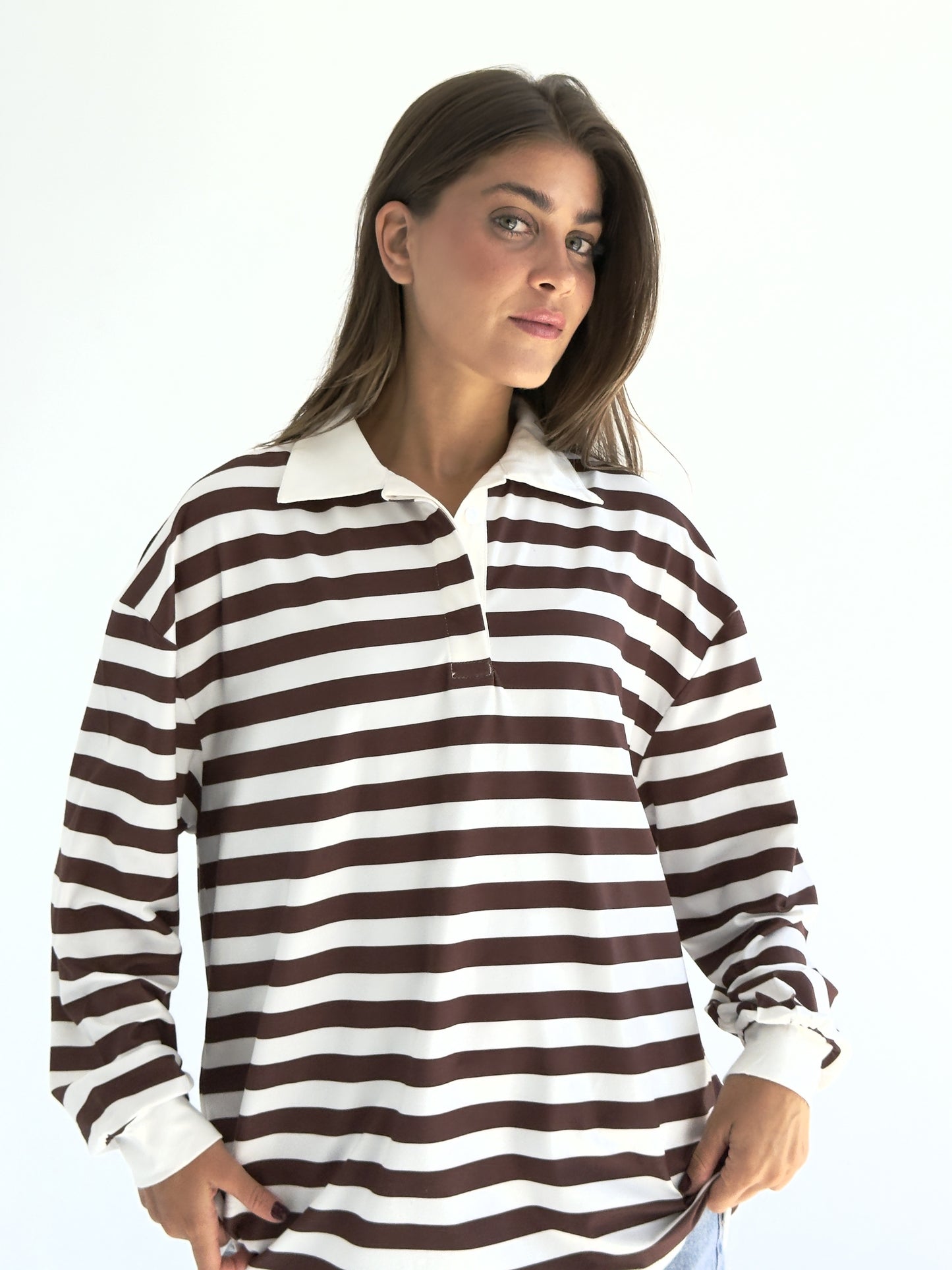 Striped Polo Shirt