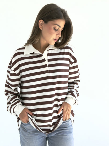 Striped Polo Shirt