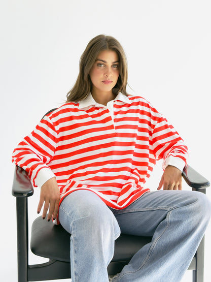 Striped Polo Shirt
