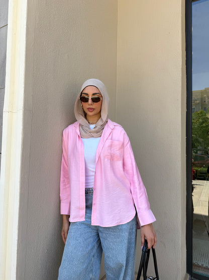 Pure linen shirt