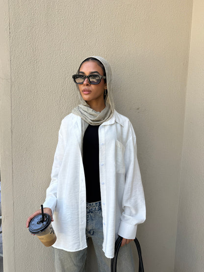 Pure linen shirt