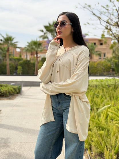 Loose-fit C.Y Blouse