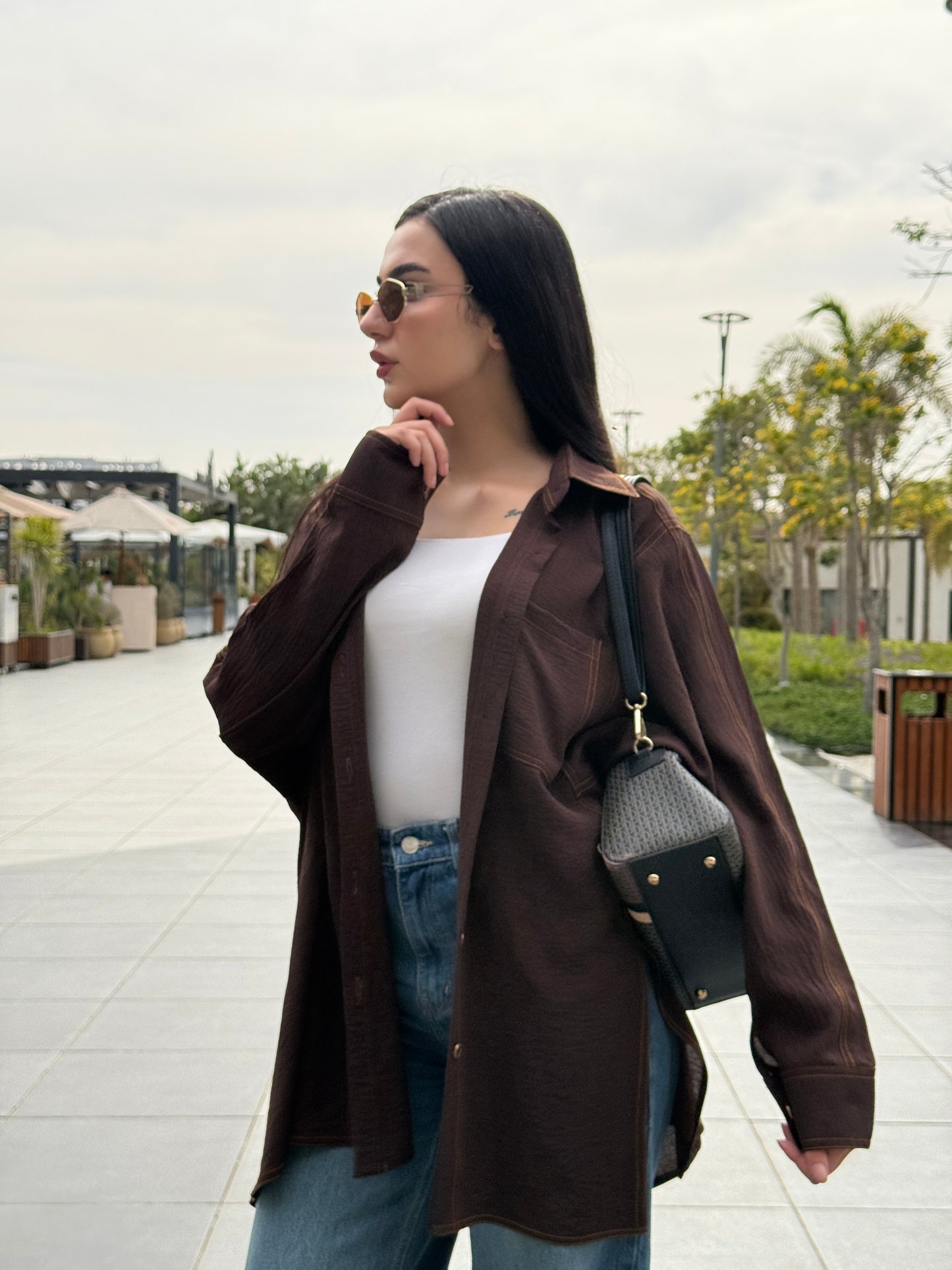 Loose-fit C.Y Blouse