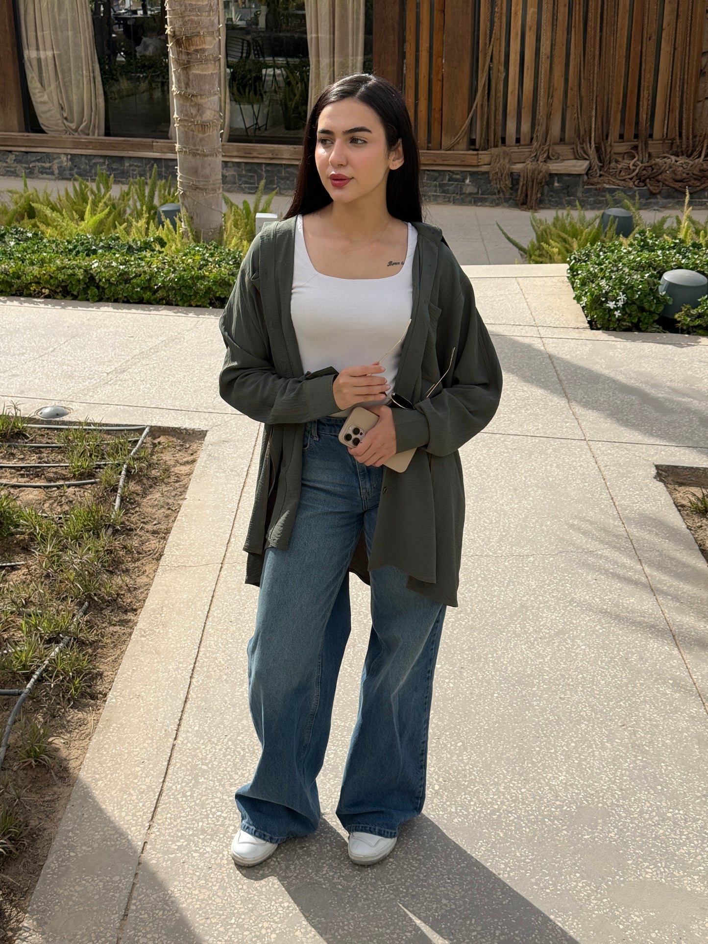 Loose-fit C.Y Blouse