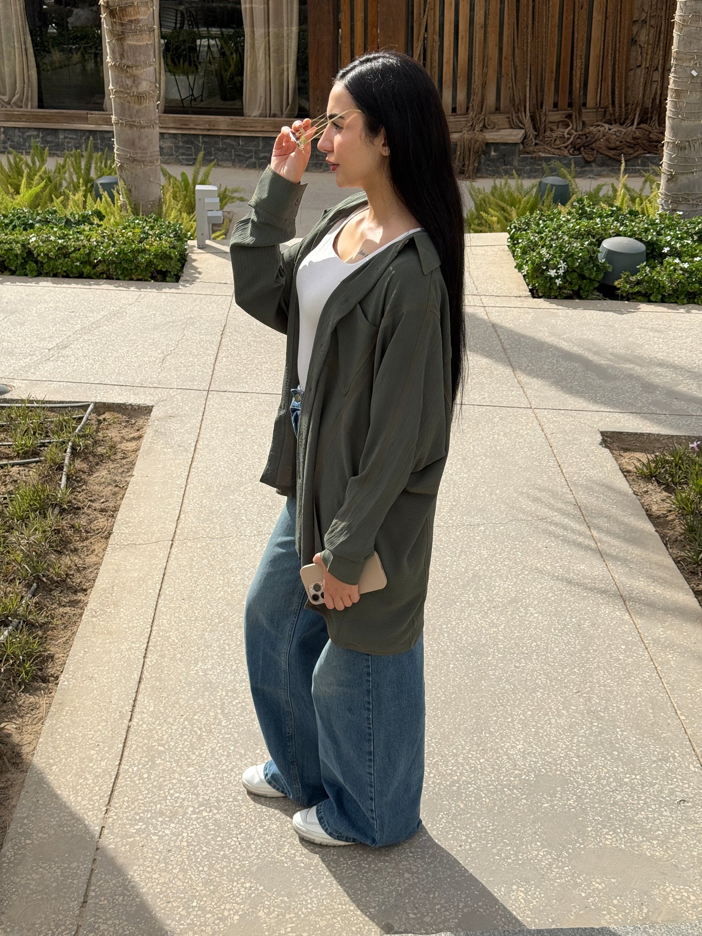 Loose-fit C.Y Blouse