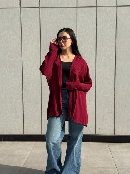 Loose-fit C.Y Blouse