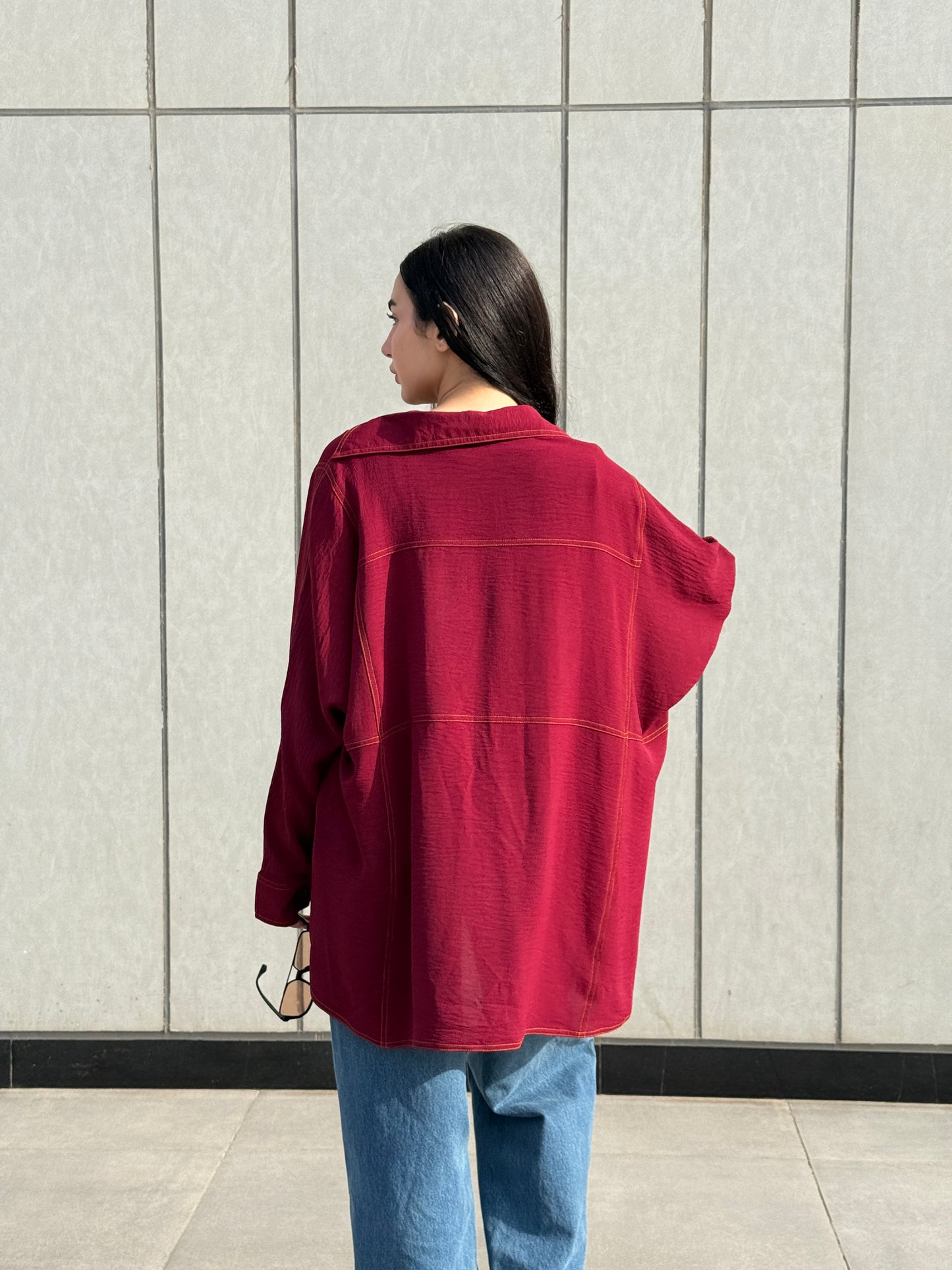 Loose-fit C.Y Blouse