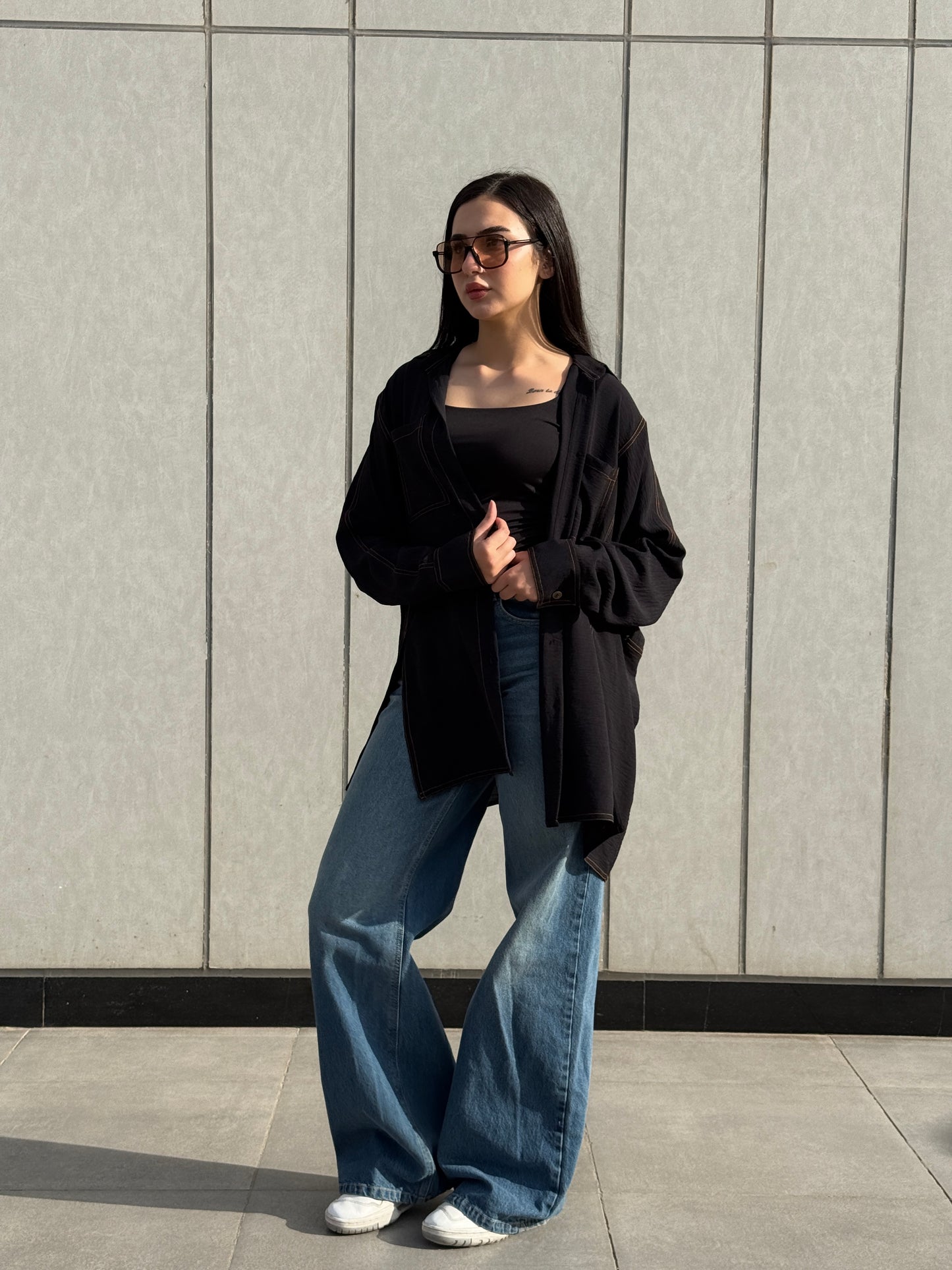 Loose-fit C.Y Blouse