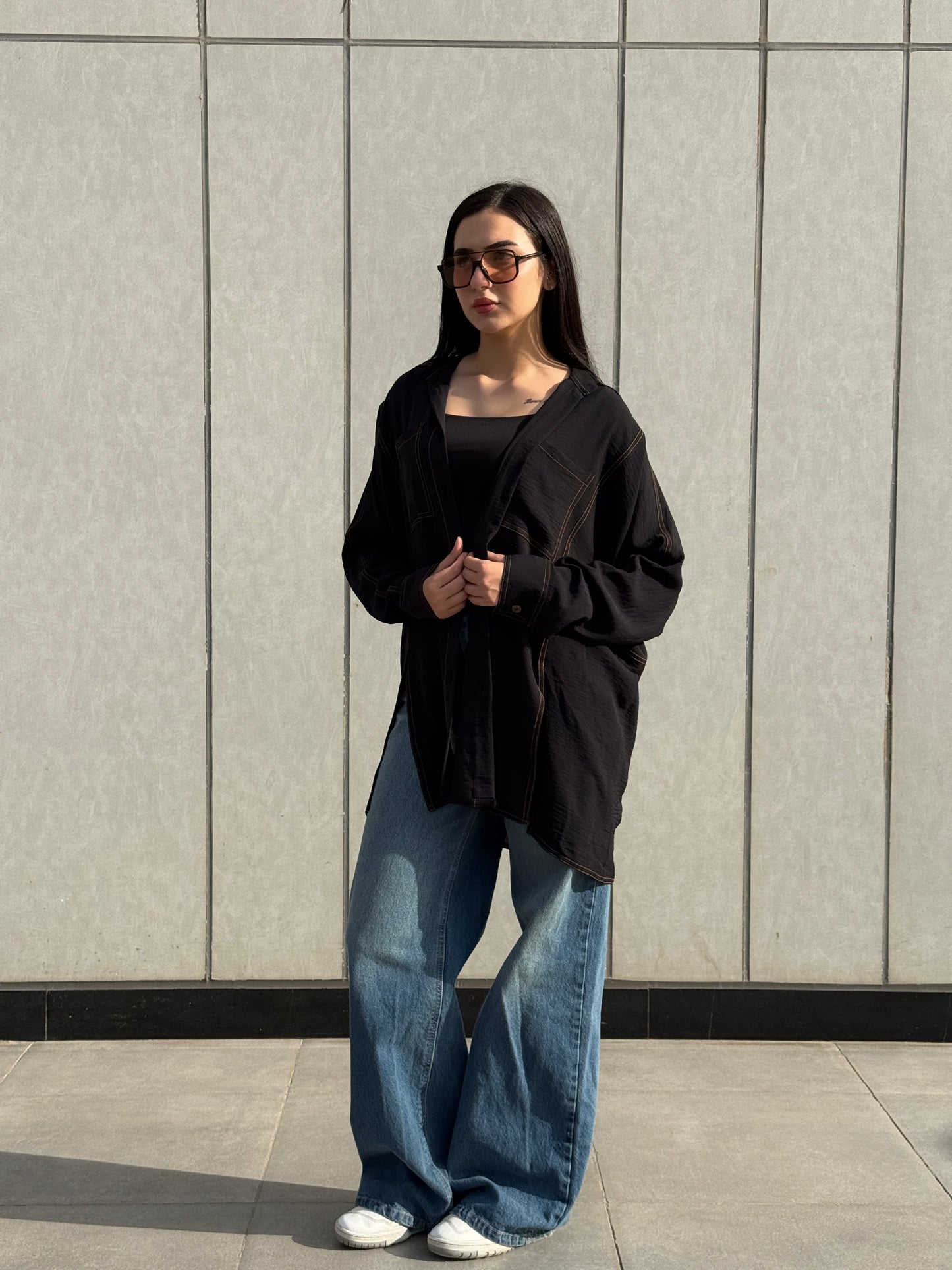 Loose-fit C.Y Blouse
