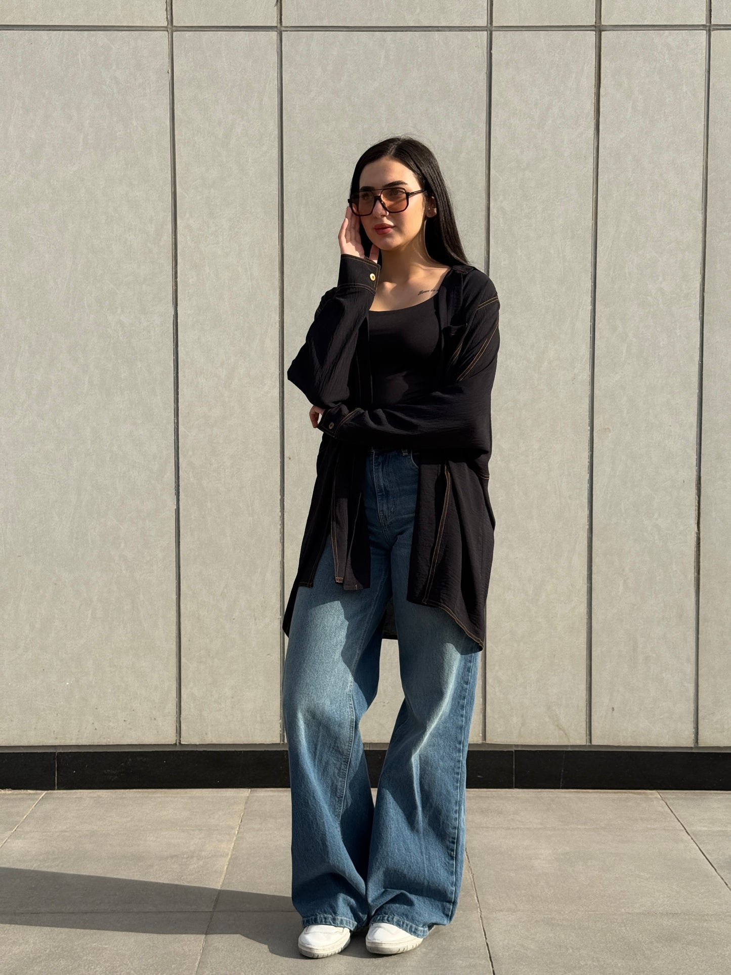 Loose-fit C.Y Blouse