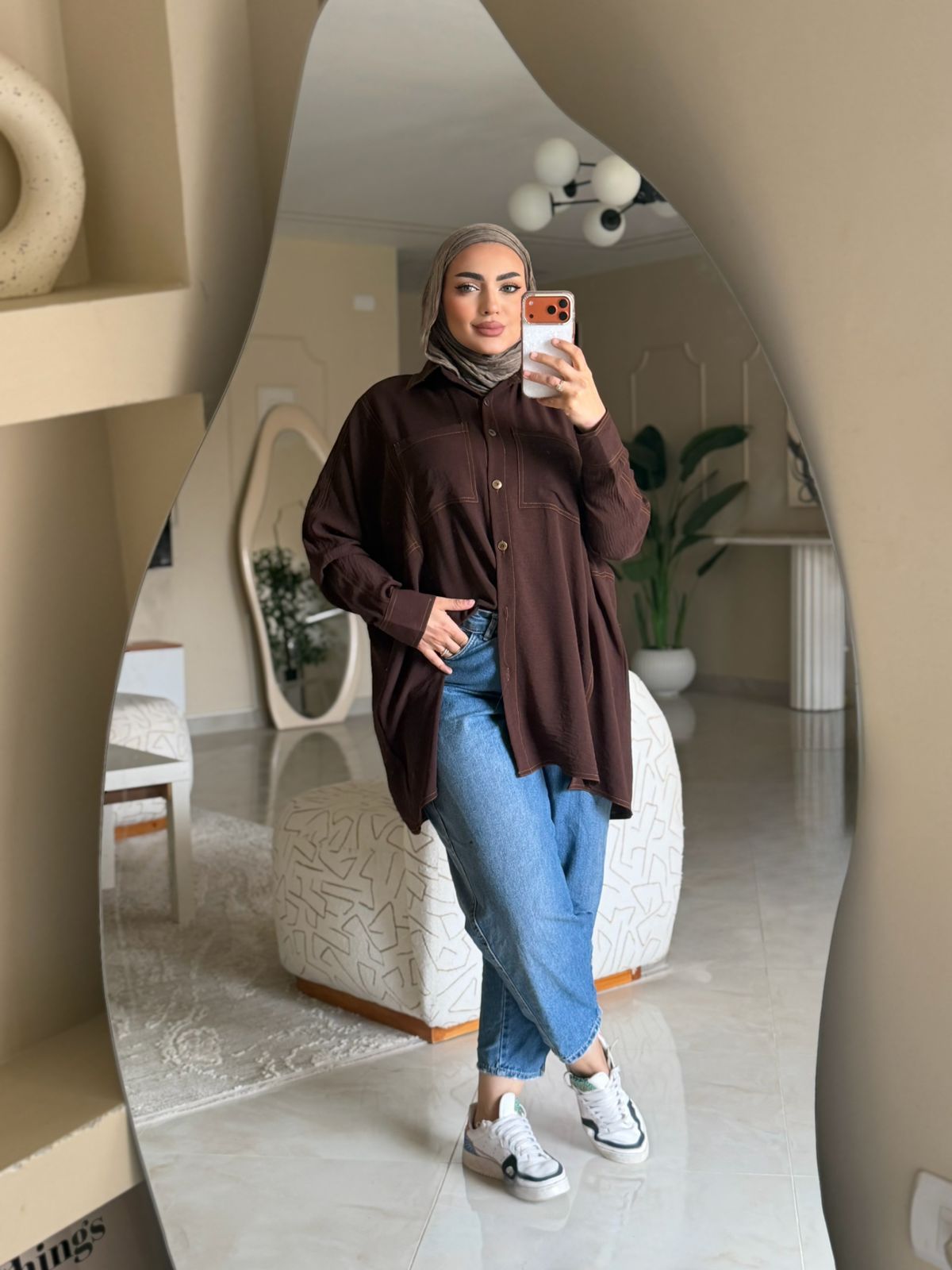 Loose-fit C.Y Blouse