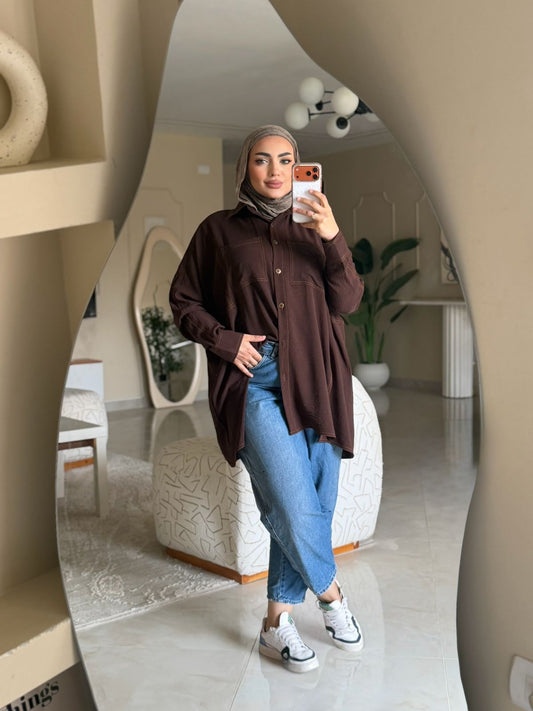 Loose-fit C.Y Blouse