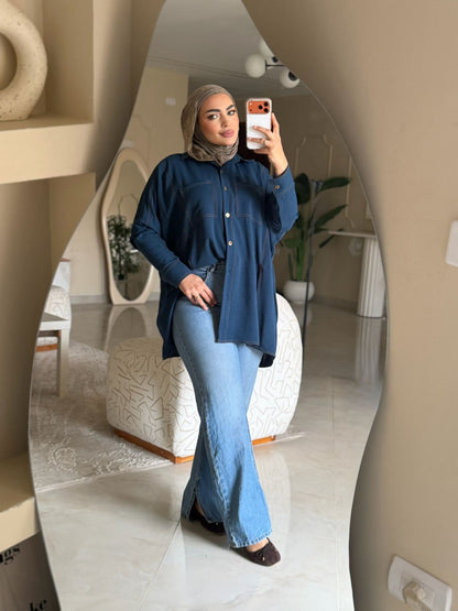 Loose-fit C.Y Blouse
