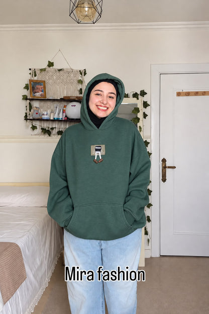 Lined Cotton Hoodie