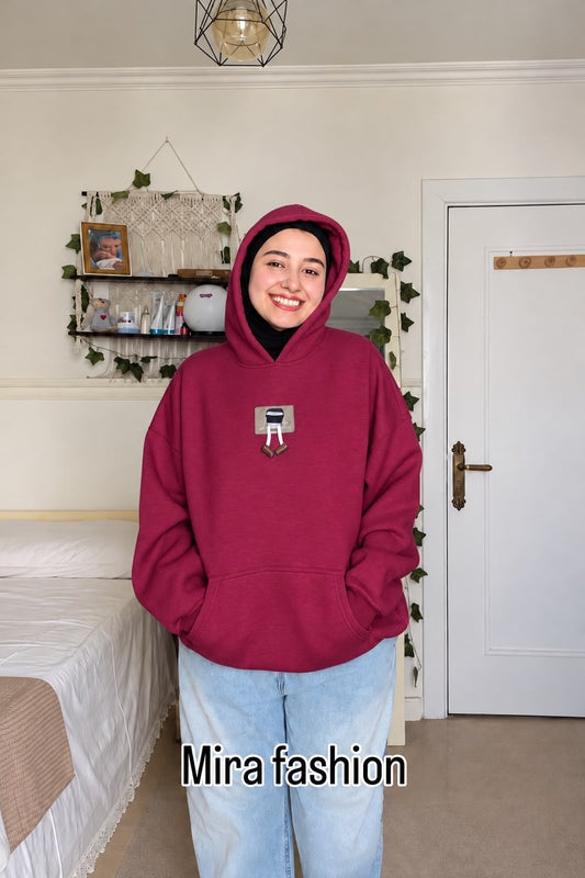 Lined Cotton Hoodie