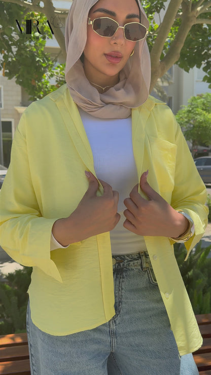 Pure linen shirt